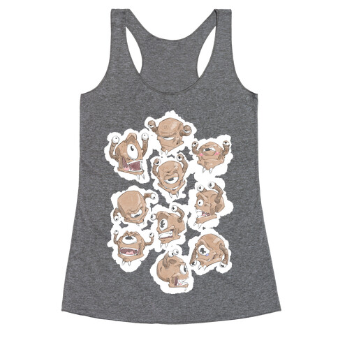 Beholder Expression Study Racerback Tank Top