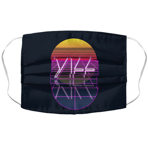 Synthwave Yiff Accordion Face Mask