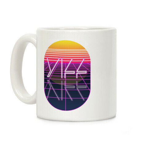 Synthwave Yiff Coffee Mug