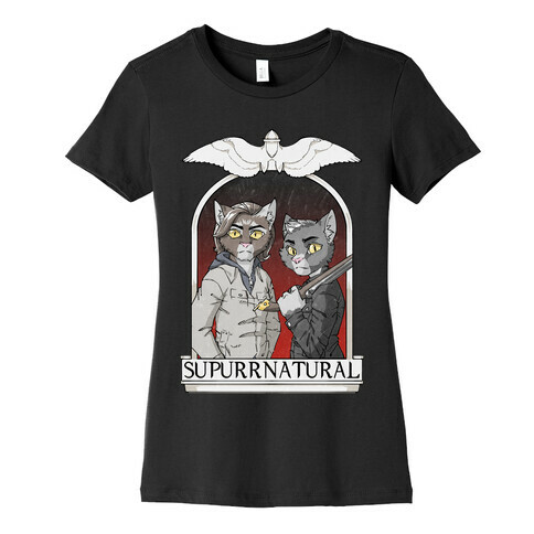 Supurrnatural Womens T-Shirt