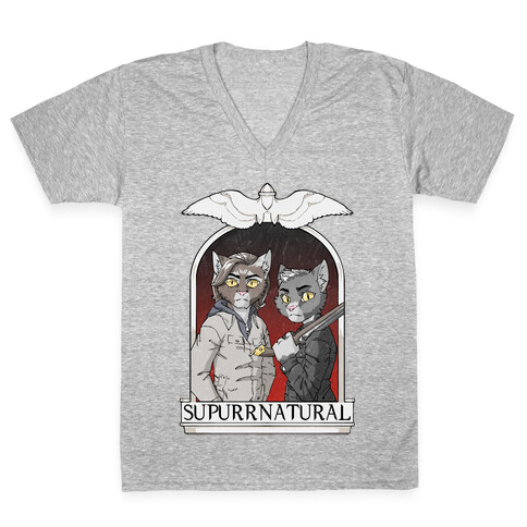 Supurrnatural V-Neck Tee Shirt