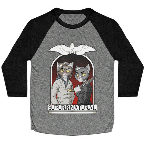 Supurrnatural Baseball Tee