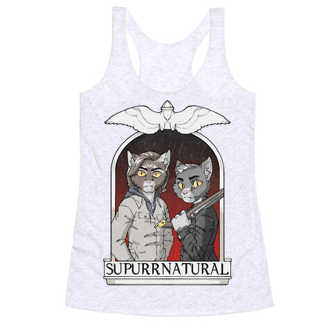 Supurrnatural Racerback Tank Top