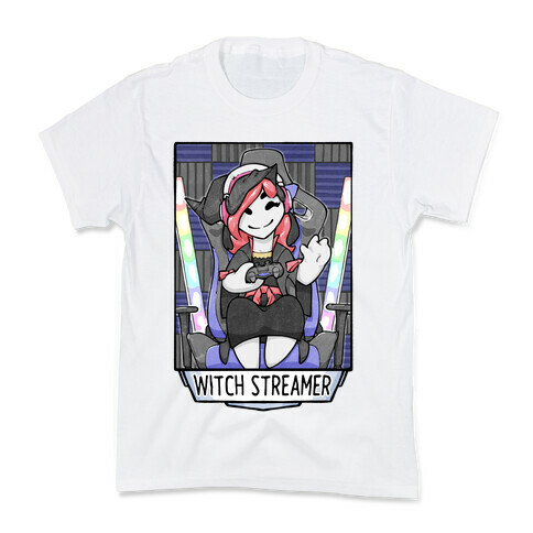 Witch Streamer Kids T-Shirt