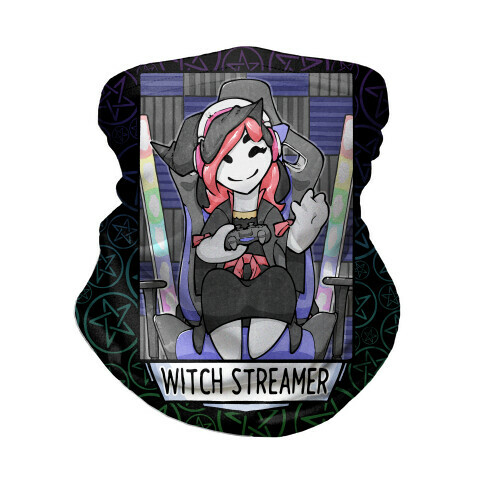 Witch Streamer Neck Gaiter