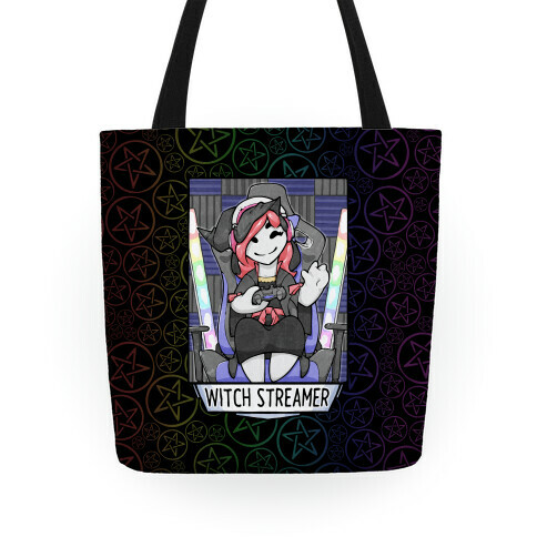 Witch Streamer Tote
