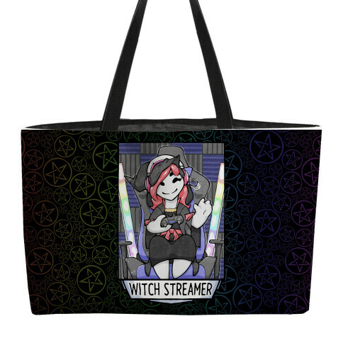 Witch Streamer Weekender Tote