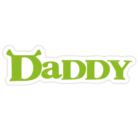 Daddy Die Cut Sticker