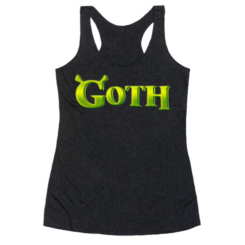 Goth Ogre Racerback Tank Top