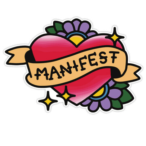 Manifest (Color) Die Cut Sticker