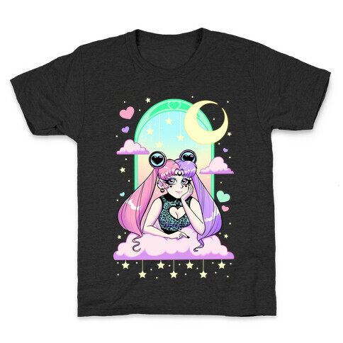 Dreamy Pastel Goth Usagi Kids T-Shirt