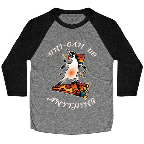 Uni-Can Do Anything Baseball Tee