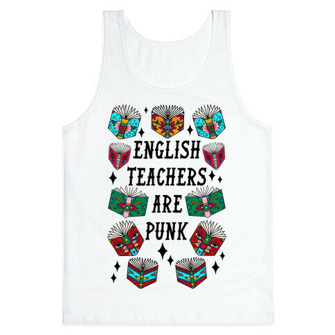 English Teachers Are Punk Tank Top