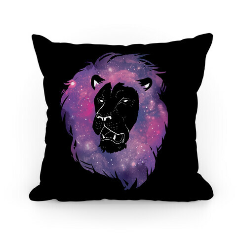 Galaxy Lion Pillow