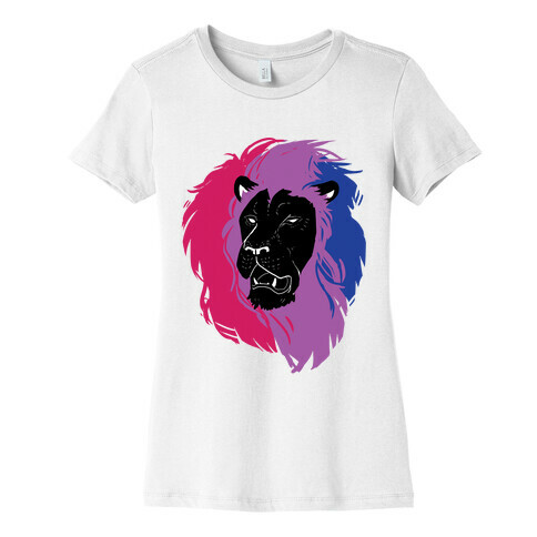 Bisexual Lion Pride Womens T-Shirt