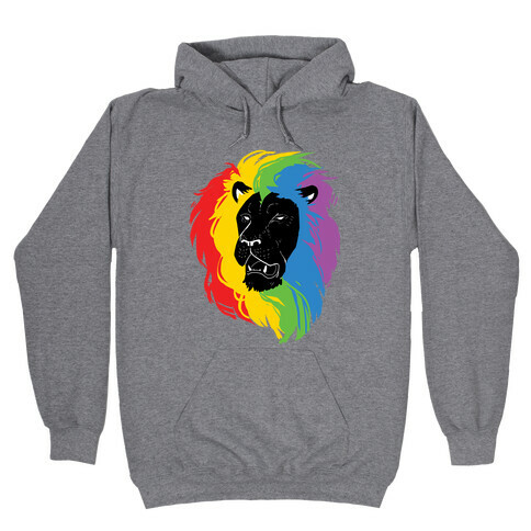 Rainbow Lion Hooded Sweatshirt