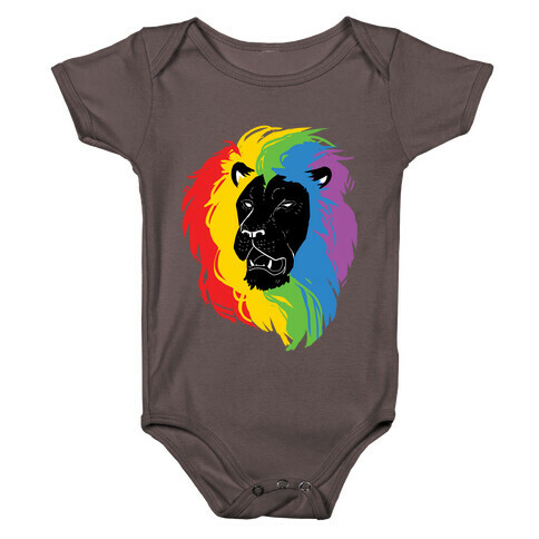 Rainbow Lion Baby One-Piece