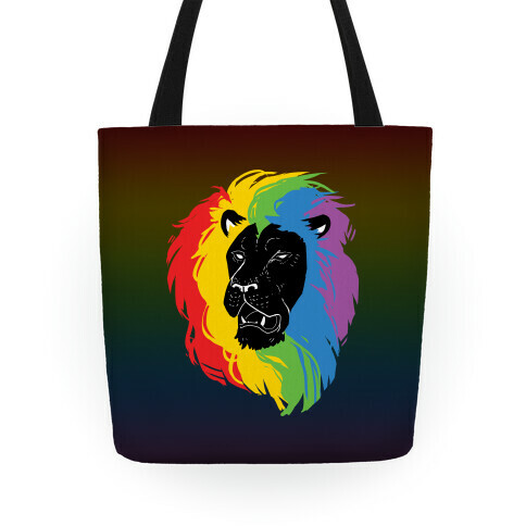 Rainbow Lion Tote