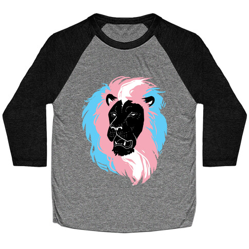 Trans Lion Pride Baseball Tee