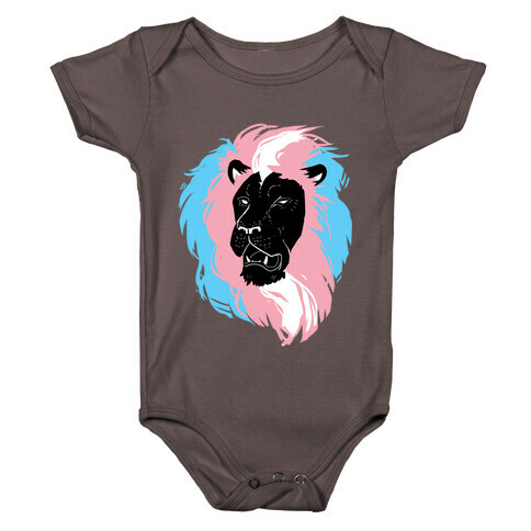 Trans Lion Pride Baby One-Piece