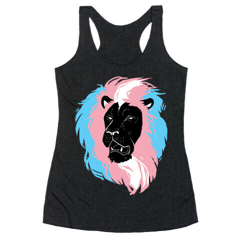 Trans Lion Pride Racerback Tank Top