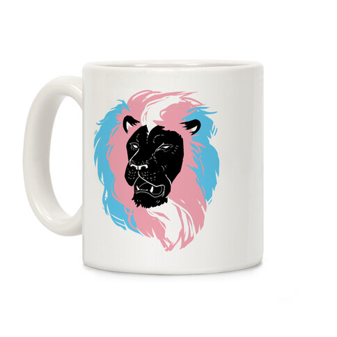 Trans Lion Pride Coffee Mug