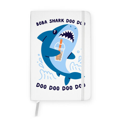 Boba Shark Notebook