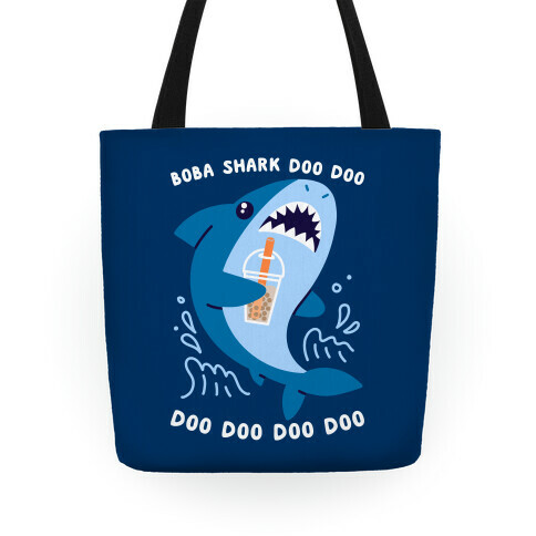 Boba Shark Tote