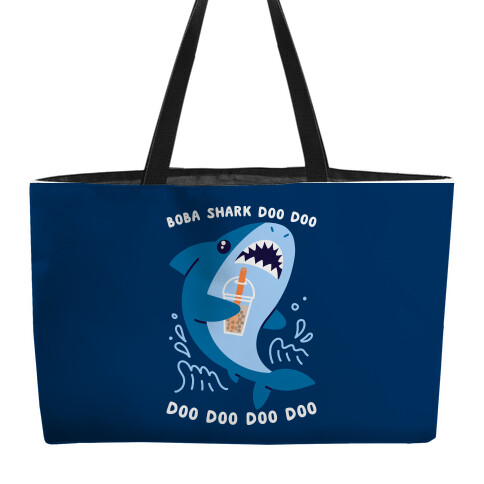 Boba Shark Weekender Tote