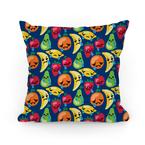 Fruity and Emotional Pattern Pillow