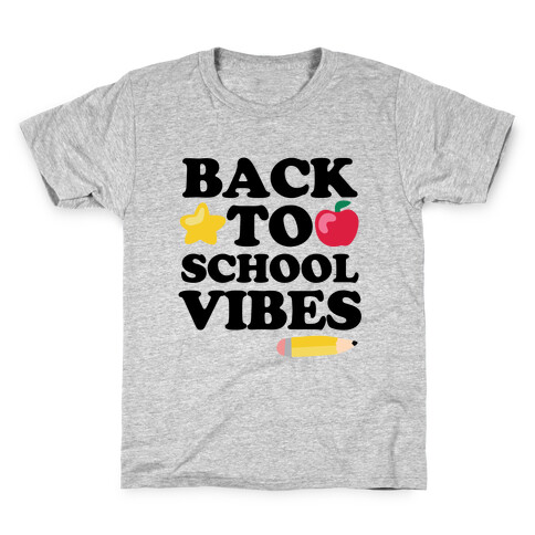 Back to School Vibes Kids T-Shirt