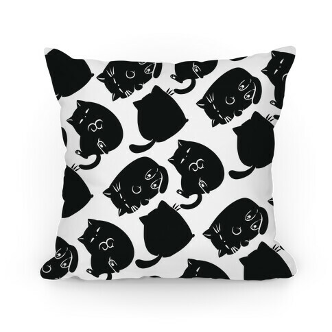 Kitty Pose Cycle  Pillow