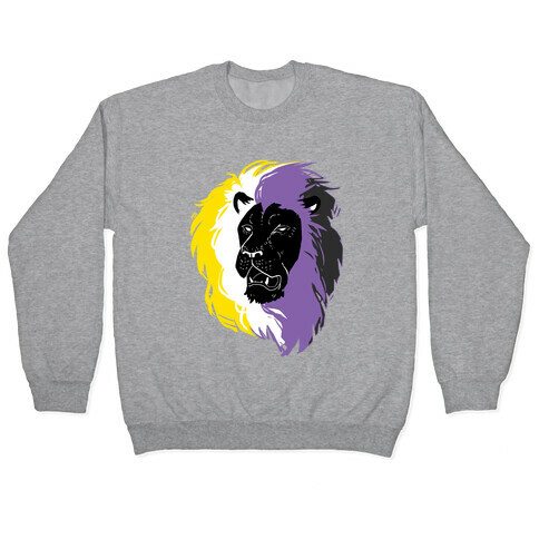 Non-binary Lion Pride Pullover