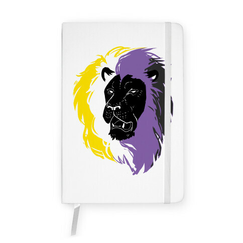 Non-binary Lion Pride Notebook