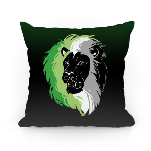 Aromantic Lion Pride Pillow