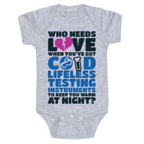 Cold Lifeless Testing Instruments Baby One-Piece