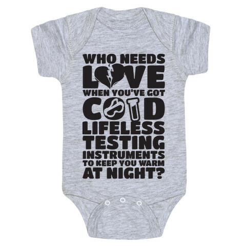 Cold Lifeless Testing Instruments Baby One-Piece