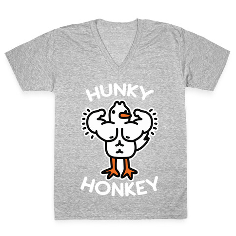 Hunky Honkey V-Neck Tee Shirt