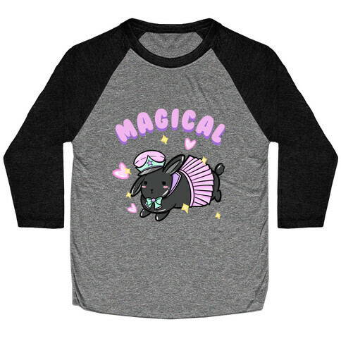 Magical Bunny Baseball Tee