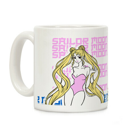 Pin Up Sailor Moon Coffee Mug