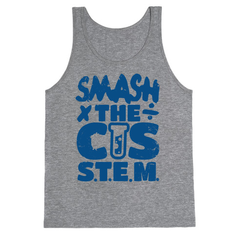 Smash The Cis Stem Tank Top