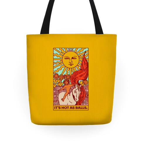 It's Hot As Balls (The Sun Tarot) Tote