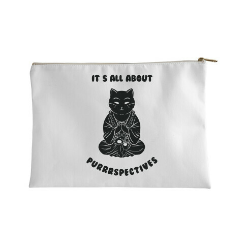 It's All About Purrrspectives (white) Accessory Bag