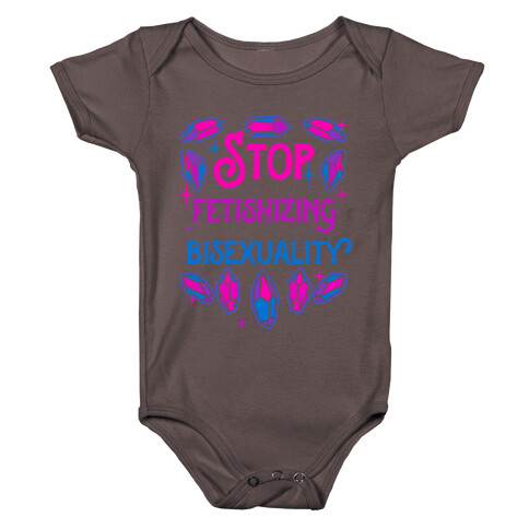 Stop Fetishizing Bisexuality Baby One-Piece