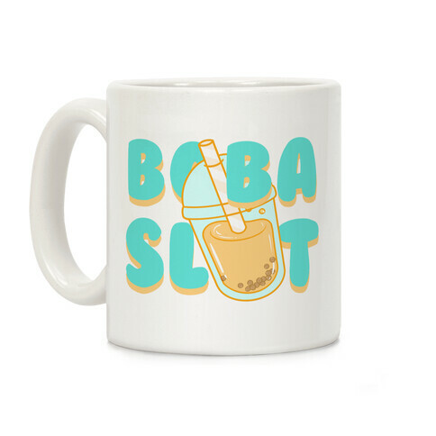 Boba Slut (blue) Coffee Mug