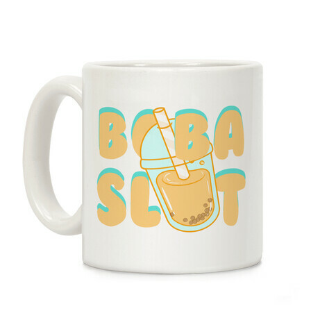 Boba Slut (orange) Coffee Mug