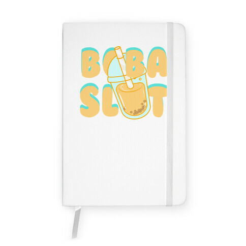 Boba Slut (orange) Notebook