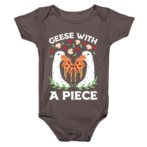 Geese With A Piece Baby One-Piece