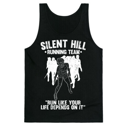 Silent Hill Running Team (White) Tank Top