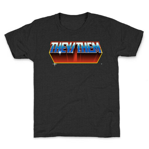 They/Them And The Masters Of The Universe Kids T-Shirt